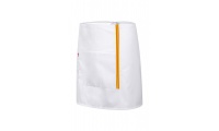 Avental curto com bolso