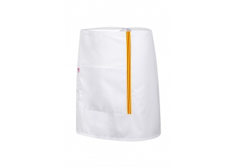 Avental curto com bolso
