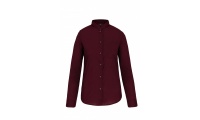 CAMISA DE SENHORA COM GOLA  PADRE MANGA COMPRIDA