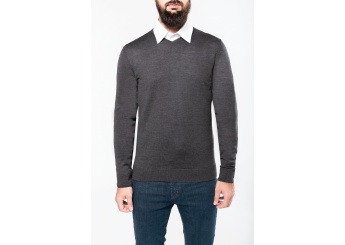 Pullover merino de homem