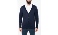 Casaco de malha merino de homem