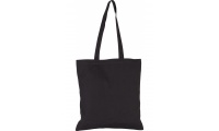 Saco de compras em algodo canvas Preto