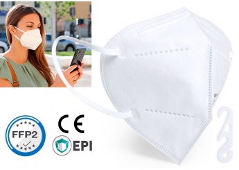 MSCARA AUTO-FILTRANTE FFP2 BRANCA TENSIL