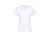 T-SHIRT CORTADA E COSIDA DE MANGAS CURTAS PARA CRIANA TEMPO KIDS Branca