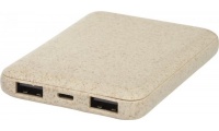 Powerbank 5000mAh em palha de trigo Asama