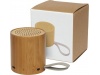 Coluna Bluetooth em bambu Lako