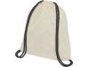 Mochila com cordes coloridos em algodo 100 g/m Oregon