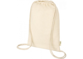 Mochila Orissa com cordo 100 g/m GOTS de algodo biolgico
