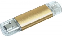 Memria USB Alumnio ON-THE-GO 1GB