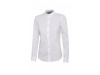 Camisa gola tira stretch manga comprida mulher