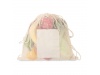 Saco com cordo com bolso frontal TROU BAG