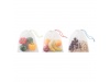 Conjunto de 3 sacos de malha em bolsa VEGGIE SET RPET