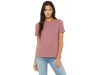 T-shirt com decote redondo Heather