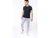 T-shirt de homem em malha piqu com decote redondo