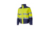 PARKA DE ALTA VISIBILIDADE MANGAS AMOVVEIS 180gr/m2 4XL 5XL