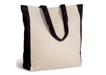 Saco de compras bicolor
