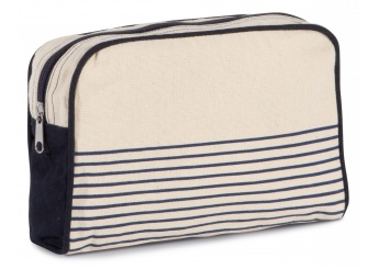 Ncessaire em algodo canvas estilo marinheiro