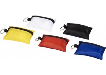 Bolsa de primeiros socorros com 16 peas + porta-chaves Valdemar