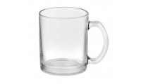 Caneca 300ml de vidro brilhante SUBLIMGLOSS