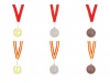 Medalha Ouro/Prata/Bronze Corum