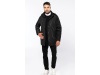 Parka com capuz amovvel