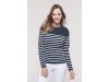 Camisola estilo marinheiro de senhora