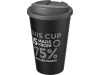 Copo trmico 350ml reciclado com tampa  prova de fuga Americano Eco