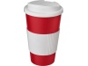 Copo Americano 350ml com pega e tampa  prova de derramamento