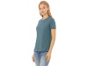 T-shirt com decote redondo Heather