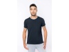 T-shirt de homem em malha piqu com decote redondo