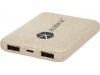 Powerbank 5000mAh em palha de trigo Asama