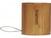 Coluna Bluetooth em bambu Lako