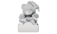 Urso de pelcia grande com manta OSSET
