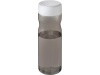 Garrafa H2O Base 650ml com tampa de enroscar