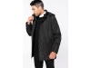 Parka com capuz amovvel