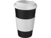 Copo Americano 350ml com pega e tampa  prova de derramamento