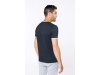 T-shirt de homem em malha piqu com decote redondo
