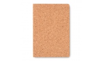 Bloco A5 com 96 folhas NOTECORK