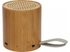 Coluna Bluetooth em bambu Lako
