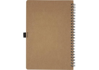 Caderno de argolas A5 em carto reciclado com papel de pedra Cobble