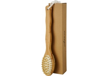 Escova para duche/massajador em bambu Orion