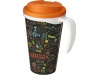 Caneca Brite-Americano Grande 350ml com tampa  prova de respingo
