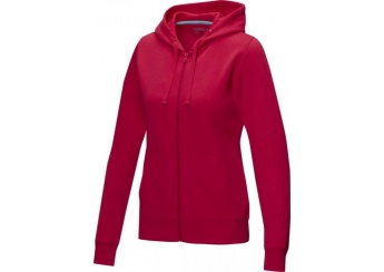 Hoodie para mulher com fecho em material orgnico GOTS Ruby