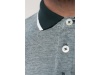 Polo mlange bicolor de homem