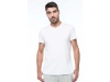 T-shirt de homem com decote V de manga curta Supima