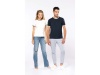 T-shirt de homem em malha piqu com decote redondo