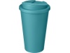 Copo Americano 350ml com tampa  prova de derramamento
