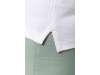 Polo piqu BIO de senhora de manga curta Branco