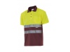 POLO DE ALTA VISIBILIDADE BICOLOR MANGA CURTA 160gr/m2 4XL 5XL