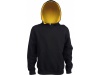 SWEATSHIRT DE CRIANA COM CAPUZ EM CONTRASTE